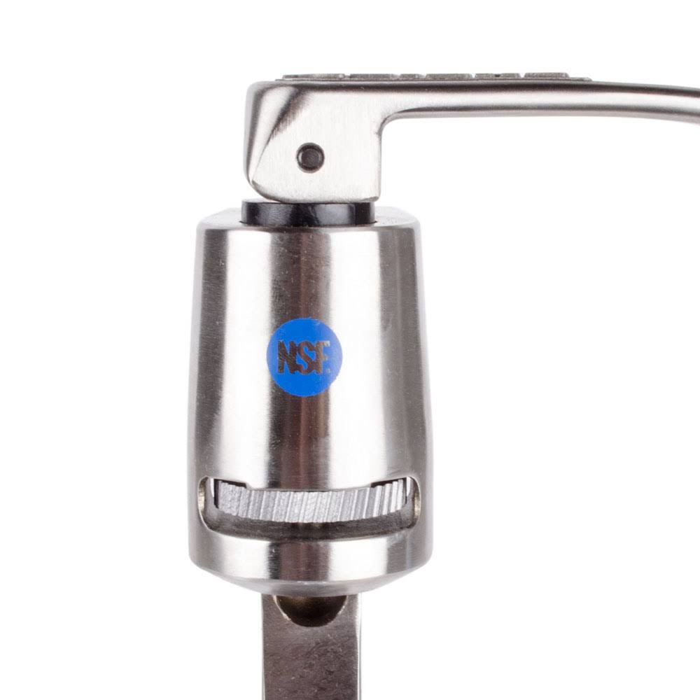 Manual S/S Can Opener with Long Bar and Cast Base D702509