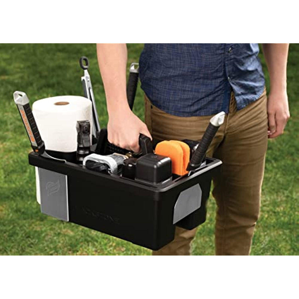 Black Plastic Accessory Organizer I1328