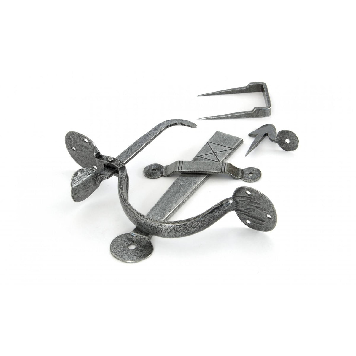 Thumb Latch Bean Medium Pewter Patina R5637