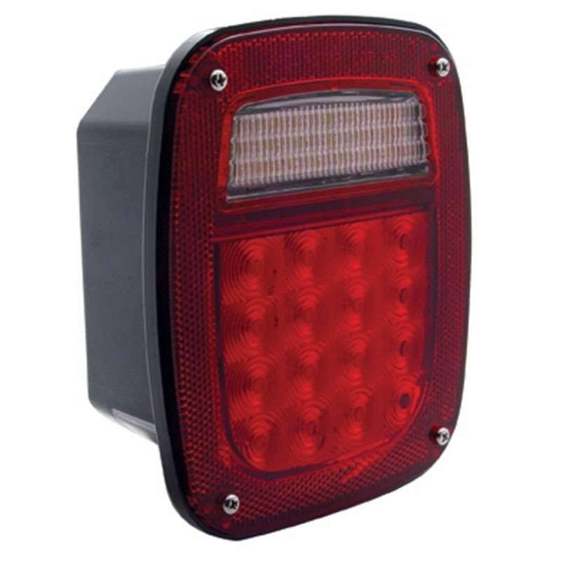 16 Red + 22 White LED Combination Light I9018