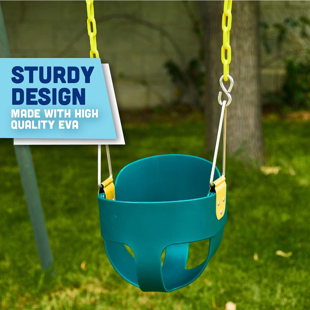 Green Full Bucket Swing Seat Pack of 2 K8728