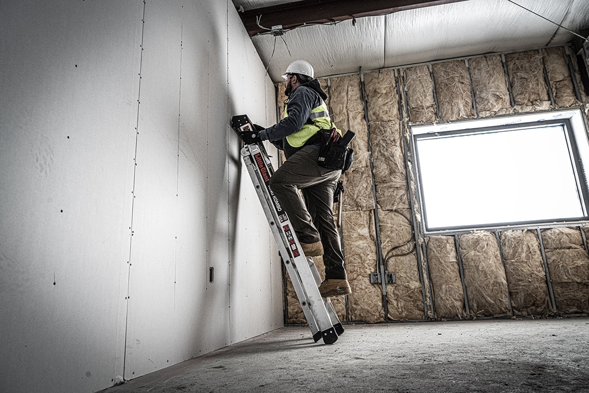 Aluminum 3-in-1 Combo Ladder, Type 1A - 300 lbs. Rated B91042