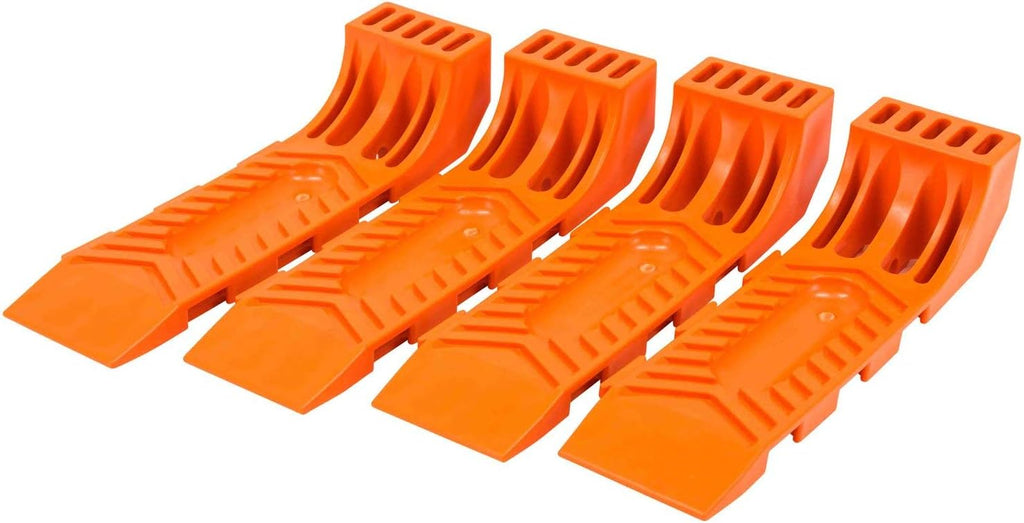 Interlocking Tire Skates Safety Orange (4pc Set) T367