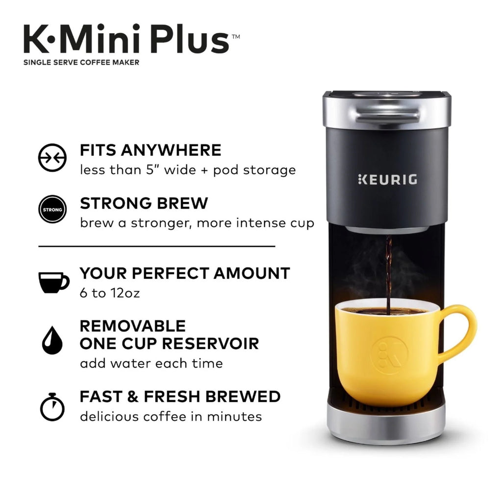 Single Serve K-Cup Pod Coffee Maker Matte Black K16040