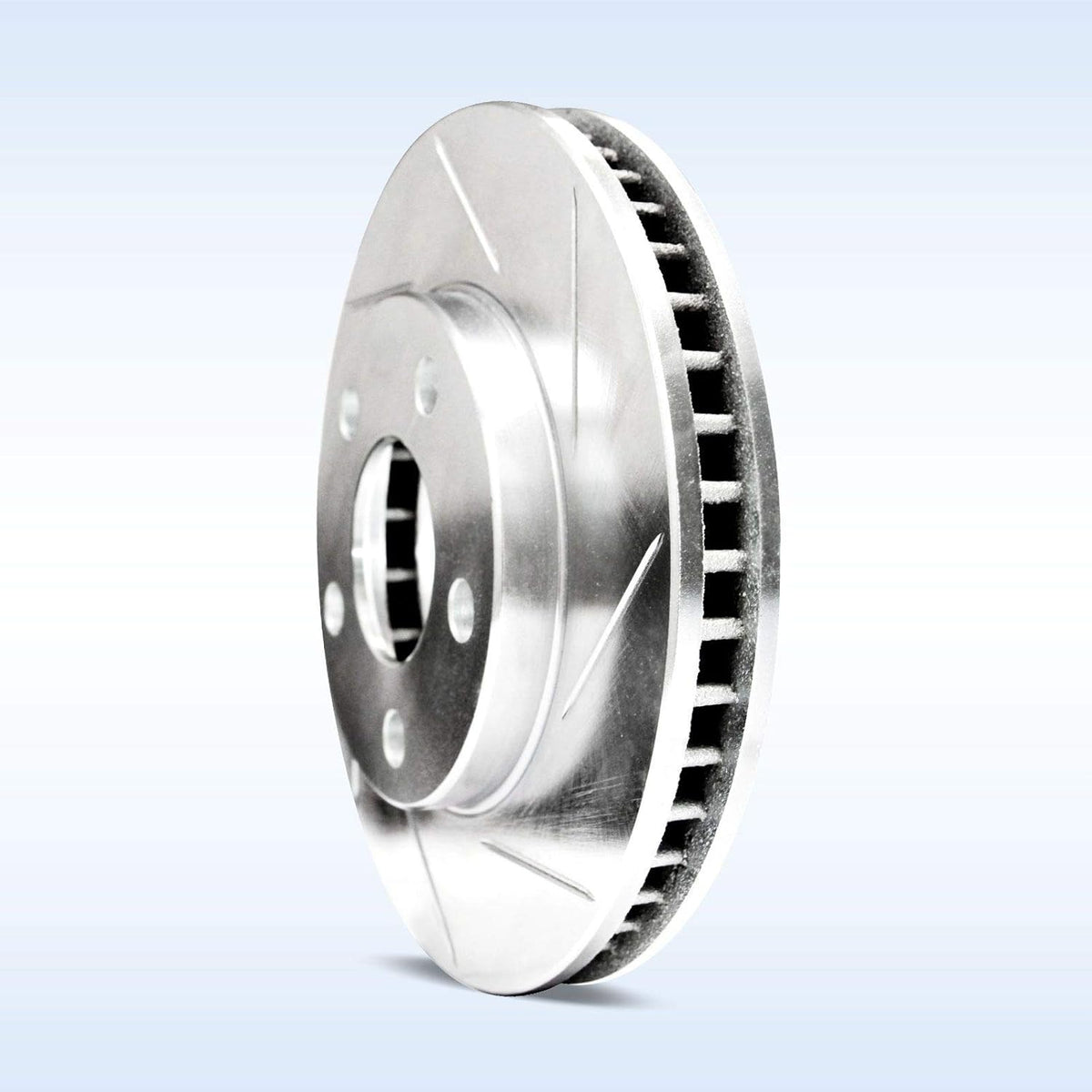 Slotted Brake Rotors and Semi Met Pads Y74599