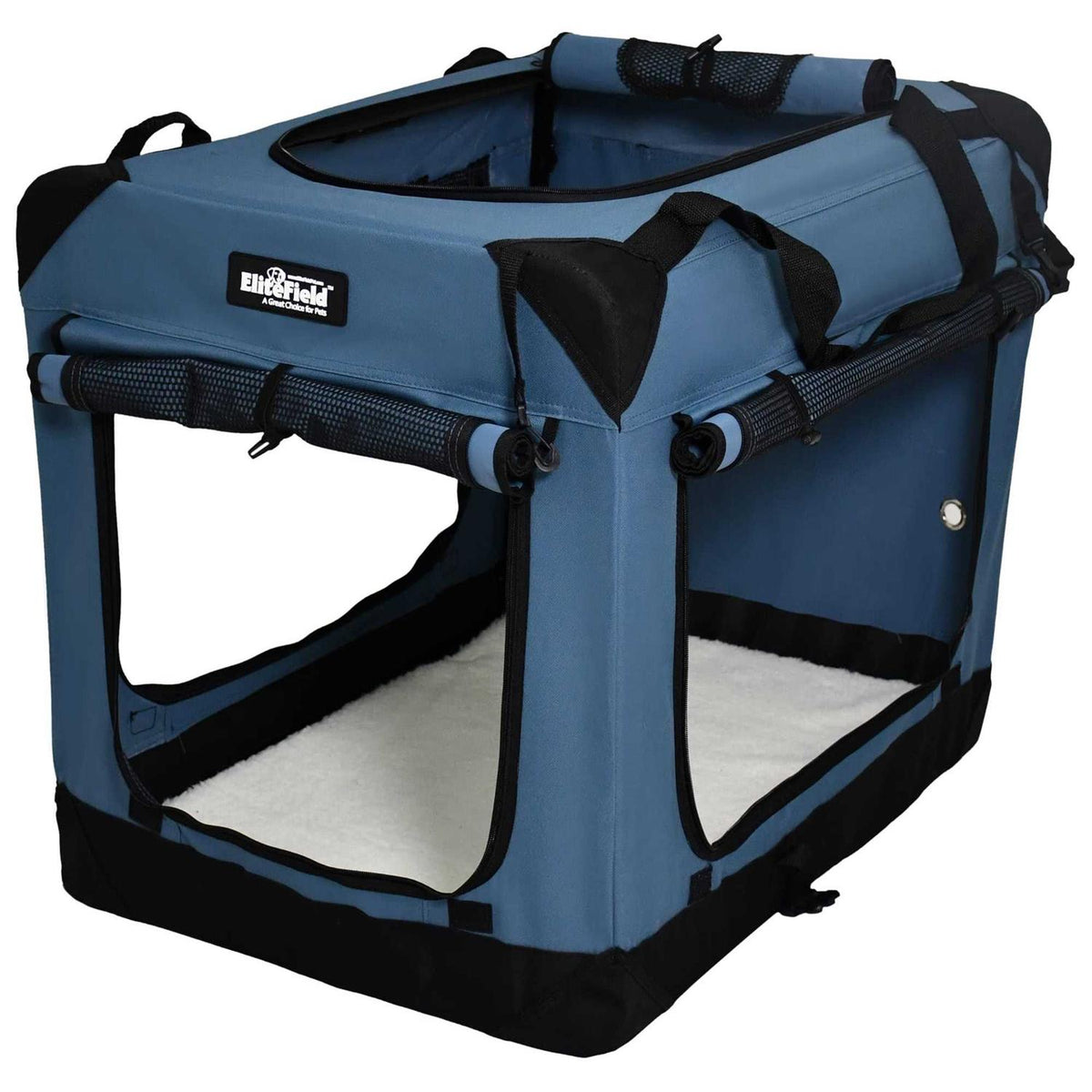 3-Door Folding Soft Dog Crate J935
