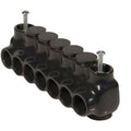 Black Insulated Mountable Single Entry 5 Ports R323