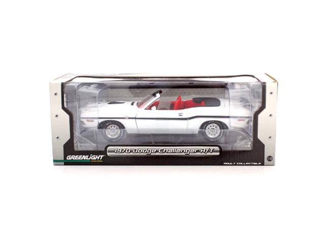 1970 Dodge Challenger Convertible White 1-18 Diecast Car Model B414322