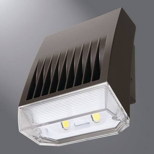 81W LED Wallpack, 5000K, Carbon Bronze L53341