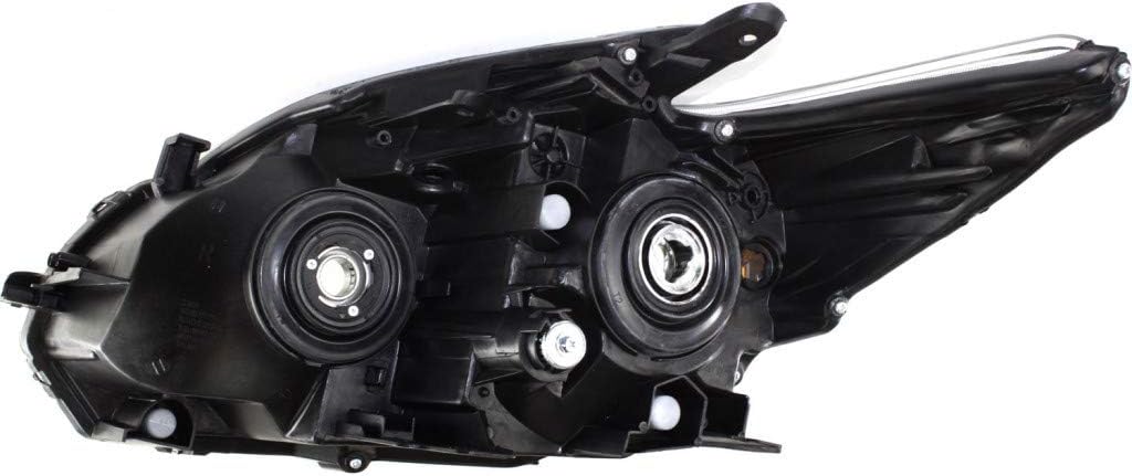 Passenger Side Halogen Headlight Assembly for Toyota Prius 2010 2011 K692