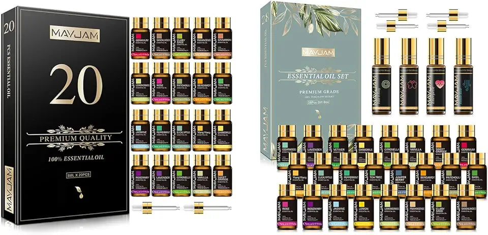 20 PCS Essential Oil Set and 28 PCS Essential Oil Set D342177