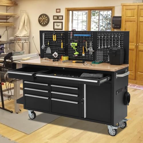 61inch Rolling Tool Chest with 10 Drawers T231