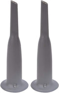 2Pcs Universal Protective Oscilloscope Probe Cap with Hook, Gray T617