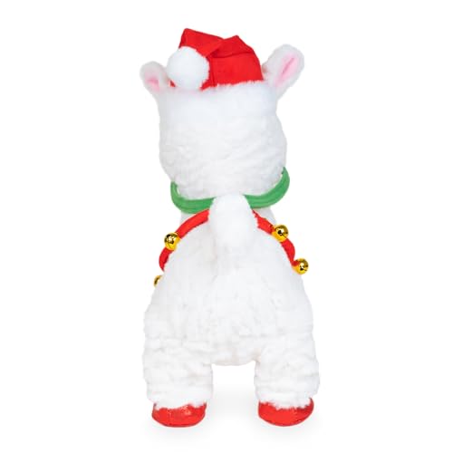 Animated Christmas Walking Musical Plush Llama Toy G982523