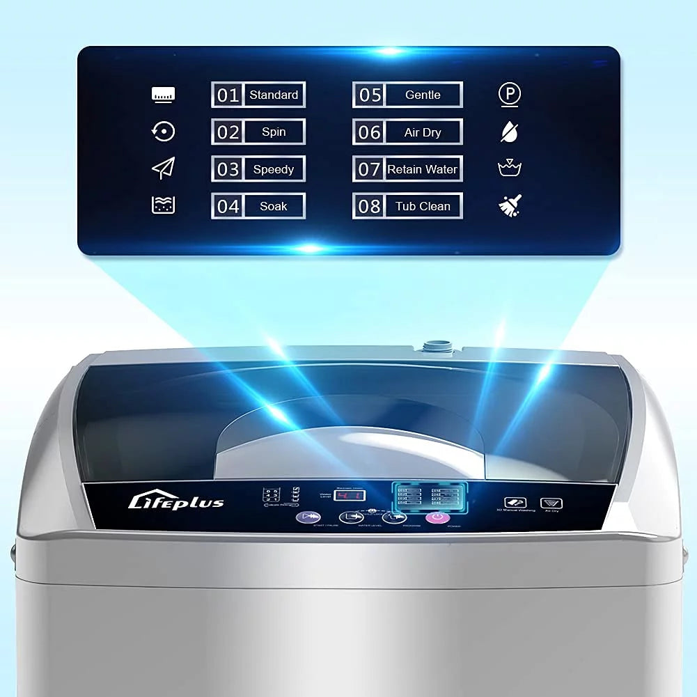 Portable Full-Automatic 1.8 Cu. ft. Top Load Washing Machine Z311