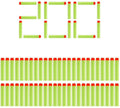200-Dart Refill Pack, Green N8200