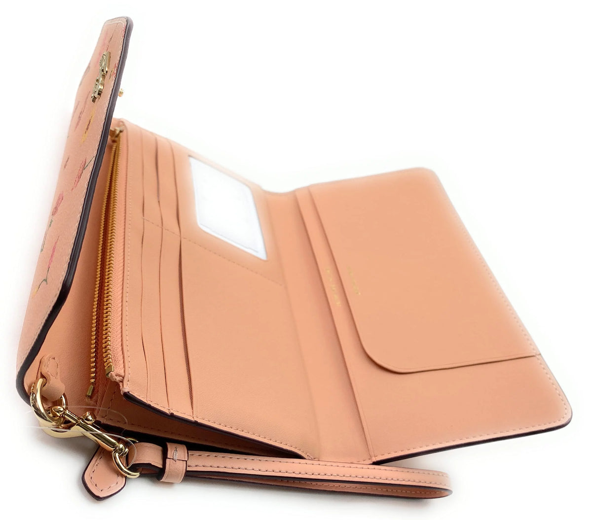 Travel Envelope Wallet With Floral Print T2710