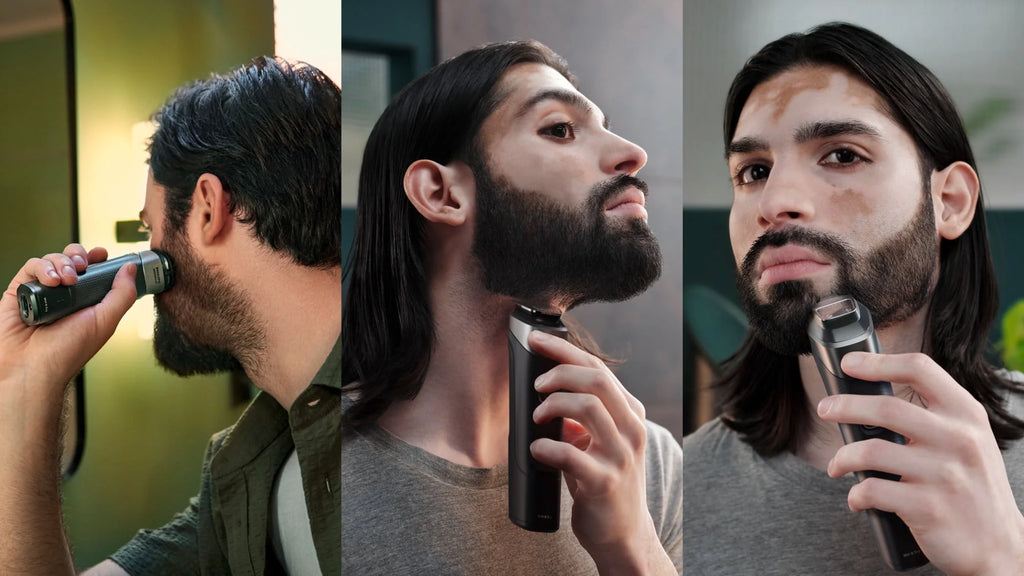 18 Piece Beard Face Hair and Body Hair Trimmer S4257