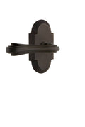 Fleur Left Handed Passage Door Lever Oil-Rubbed Bronze X334