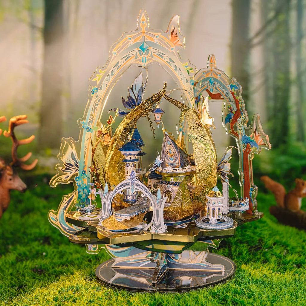 3D Metal Model Kits Fairy Castle Cinderella Princess DIY Kits S2286
