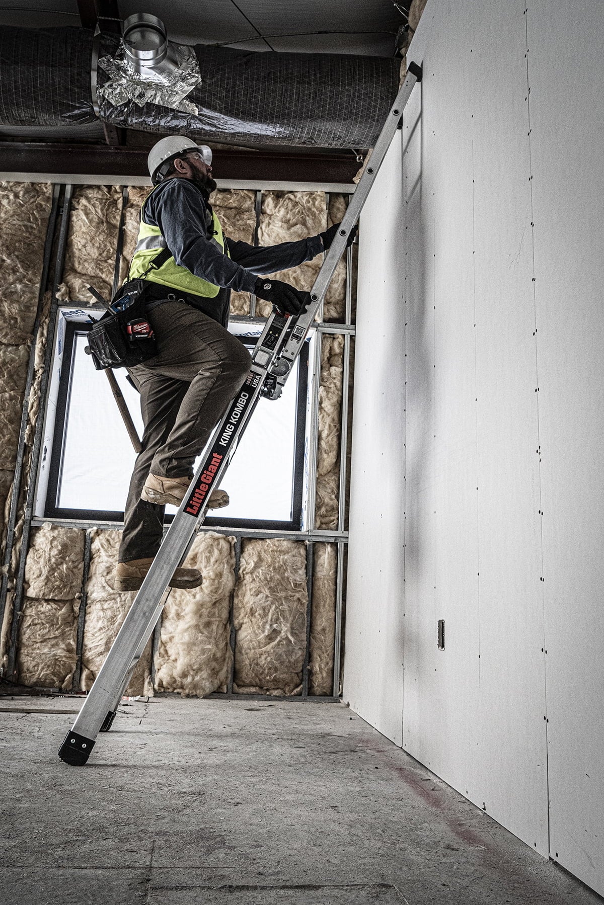 Aluminum 3-in-1 Combo Ladder, Type 1A - 300 lbs. Rated B91042