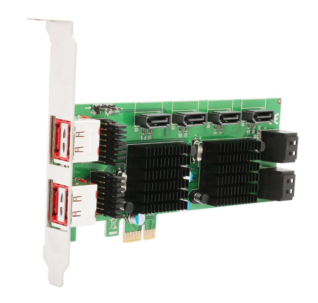 8 Port SATA III and eSATA PCI-E Card K189465