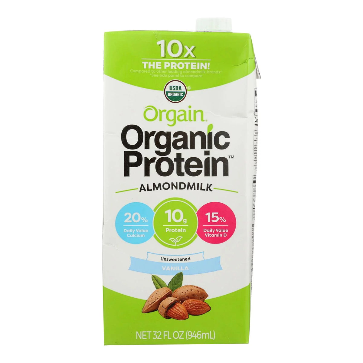 Organic Unsweetened Vanilla Almond Milk A68691