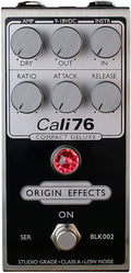 Cali76 Compact Deluxe Compressor Pedal Inverted Black P800646