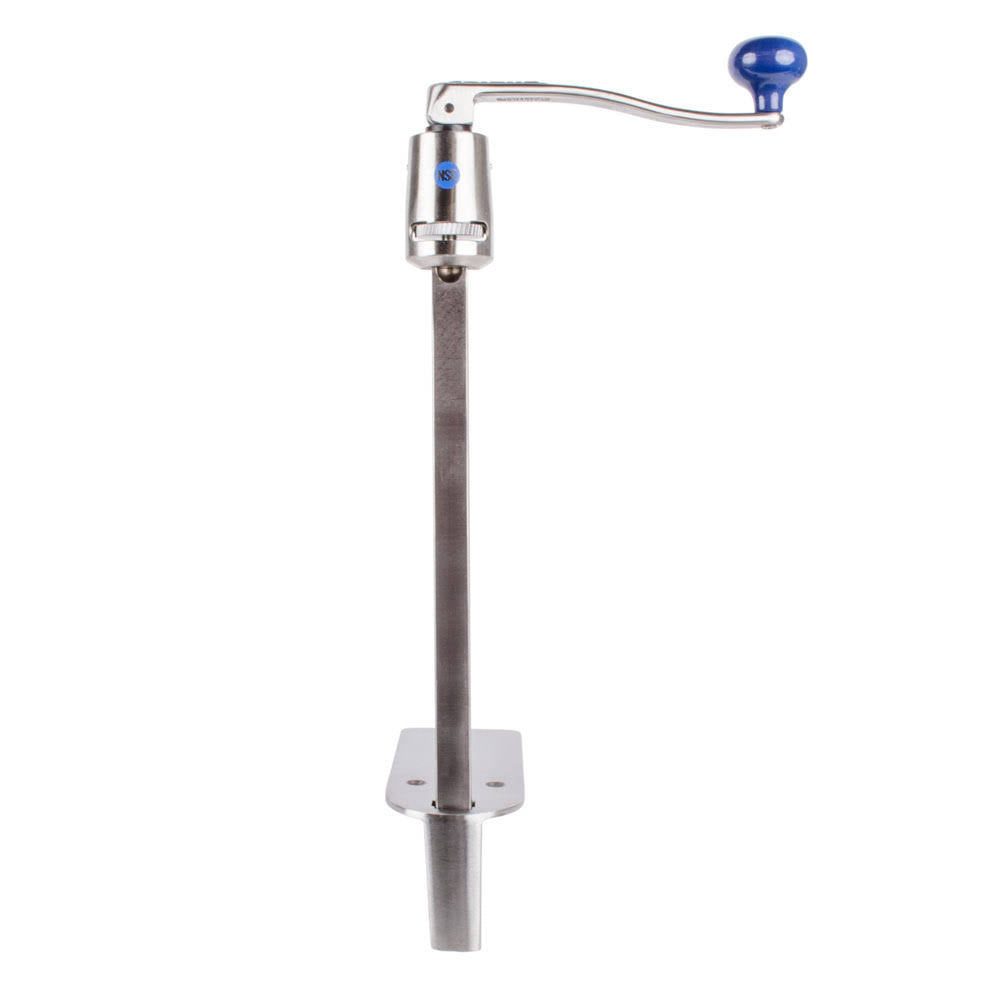 Manual S/S Can Opener with Long Bar and Cast Base D702509