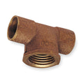 Tee, Low Lead Cast Bronze R2456