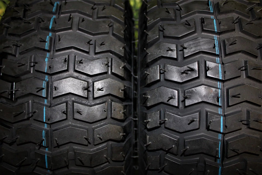 Matte Black 15x6.00-6 Lawn & Garden Tires & Wheels Set of 2 K2918