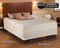 Queen Pillow Top Mattress & Box Spring Set H28457