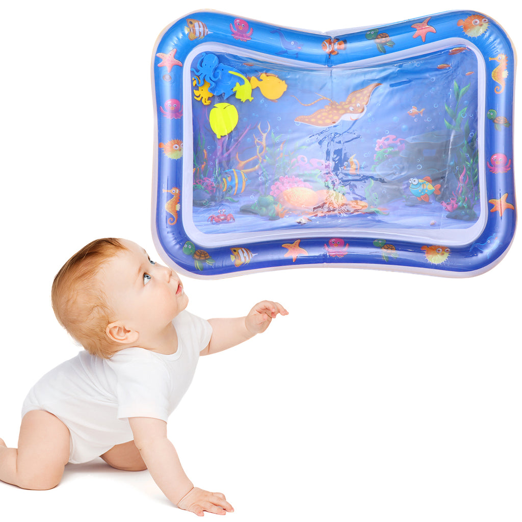 Inflatable Crawling Cushion Water Play Mat (Blue) W725