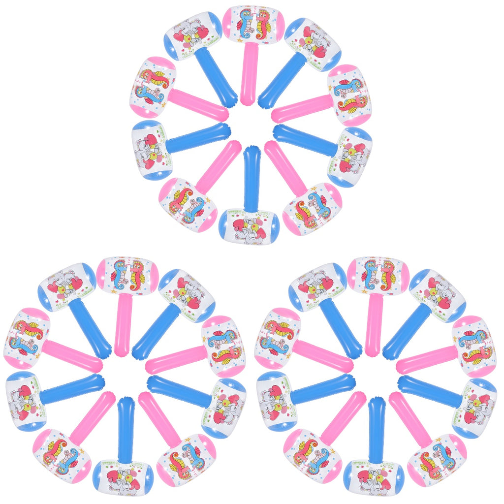 36 Pcs Inflatable Hammer Toy with Bell N155075