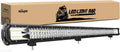 37Inch Triple Row LED Light Bar 468W Flood Spot Combo 46800LM Off-Road Lights Pack of 2 A89466