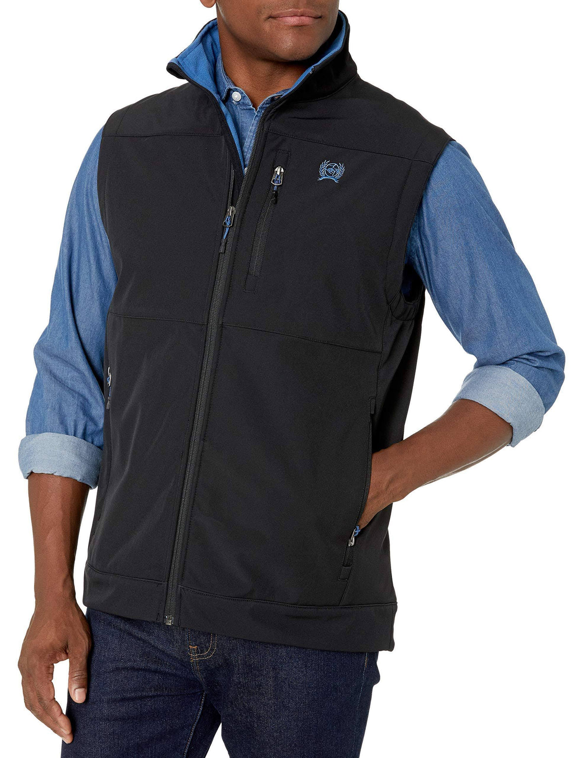 Men's Concealed Carry Bonded Vest Q66626