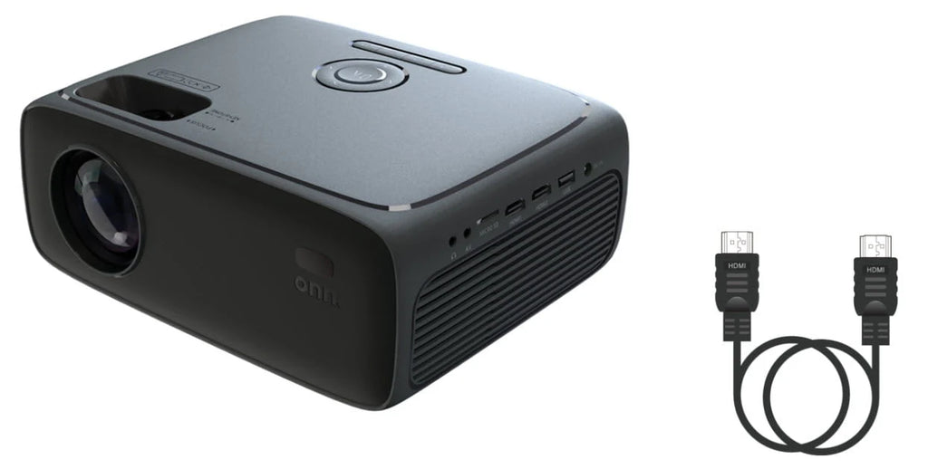 720P HD LCD Home Theater Projector with HDMI Cable, Black M78919