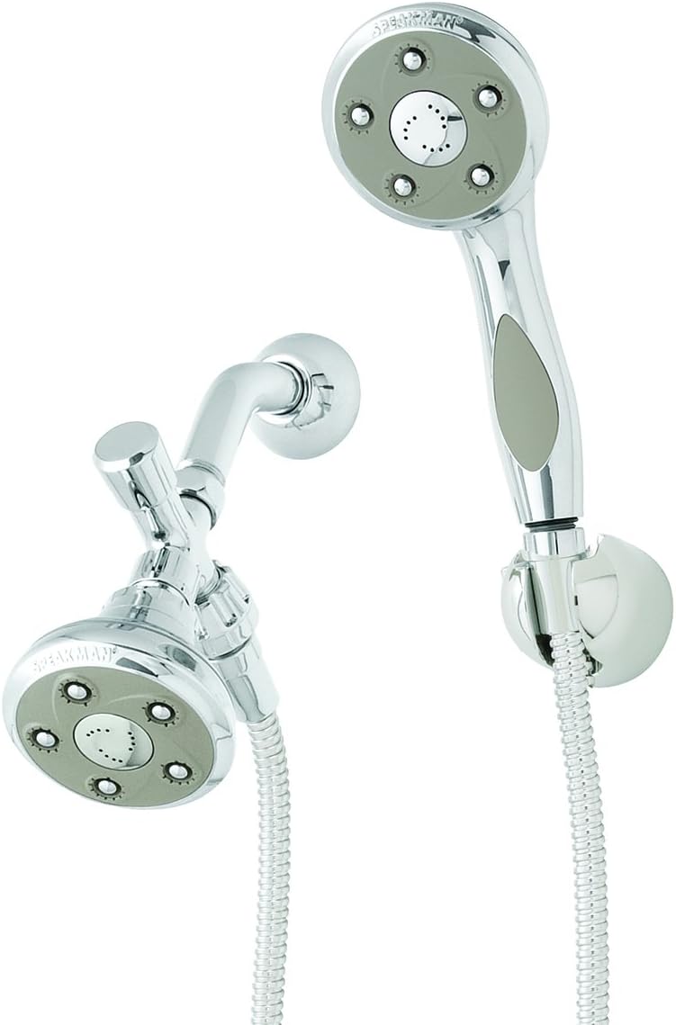 Polished Chrome Handheld Shower and Shower Head Combo O5076