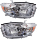 Pair Non Hybrid Headlight for Toyota Highlander 2011 2012 2013 C52082