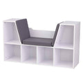 White Bookcase with Reading Nook Toy H4005