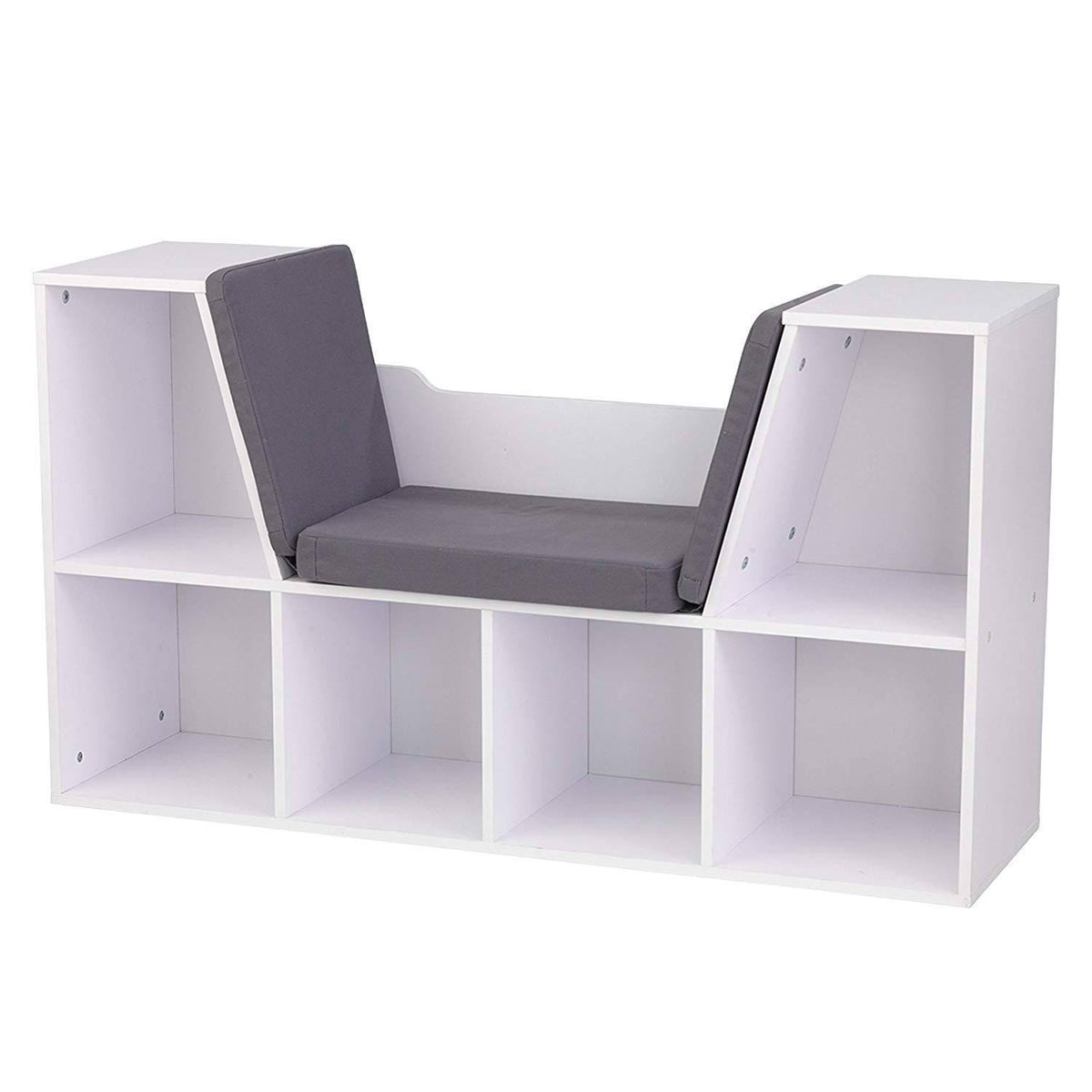 White Bookcase with Reading Nook Toy H4005