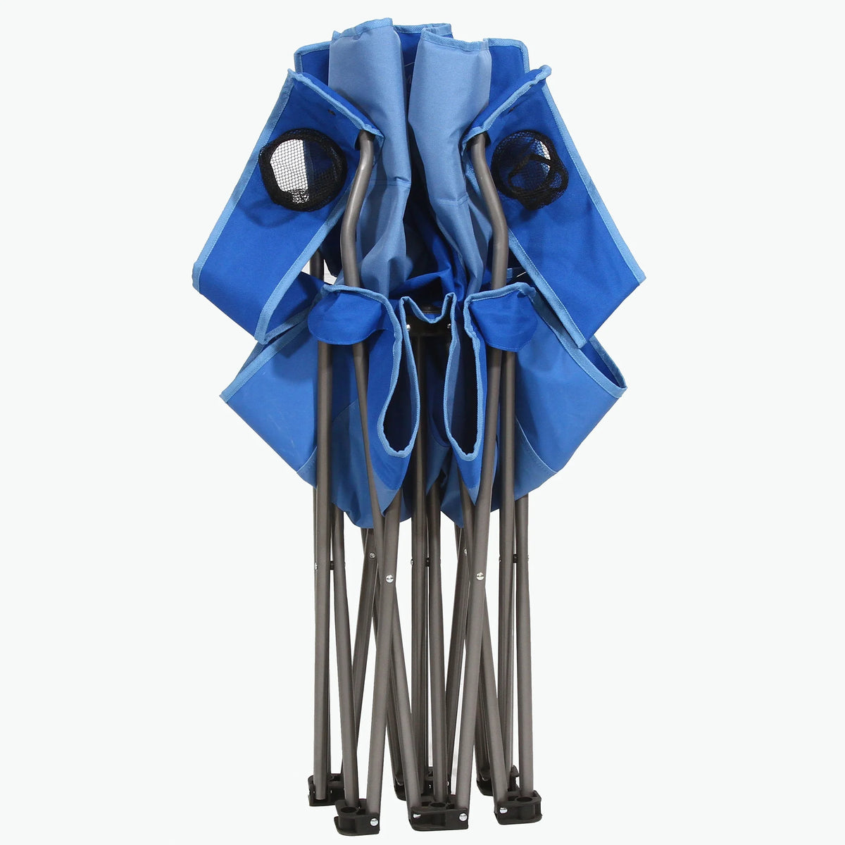 Blue Double Folding Lawn Chair A126