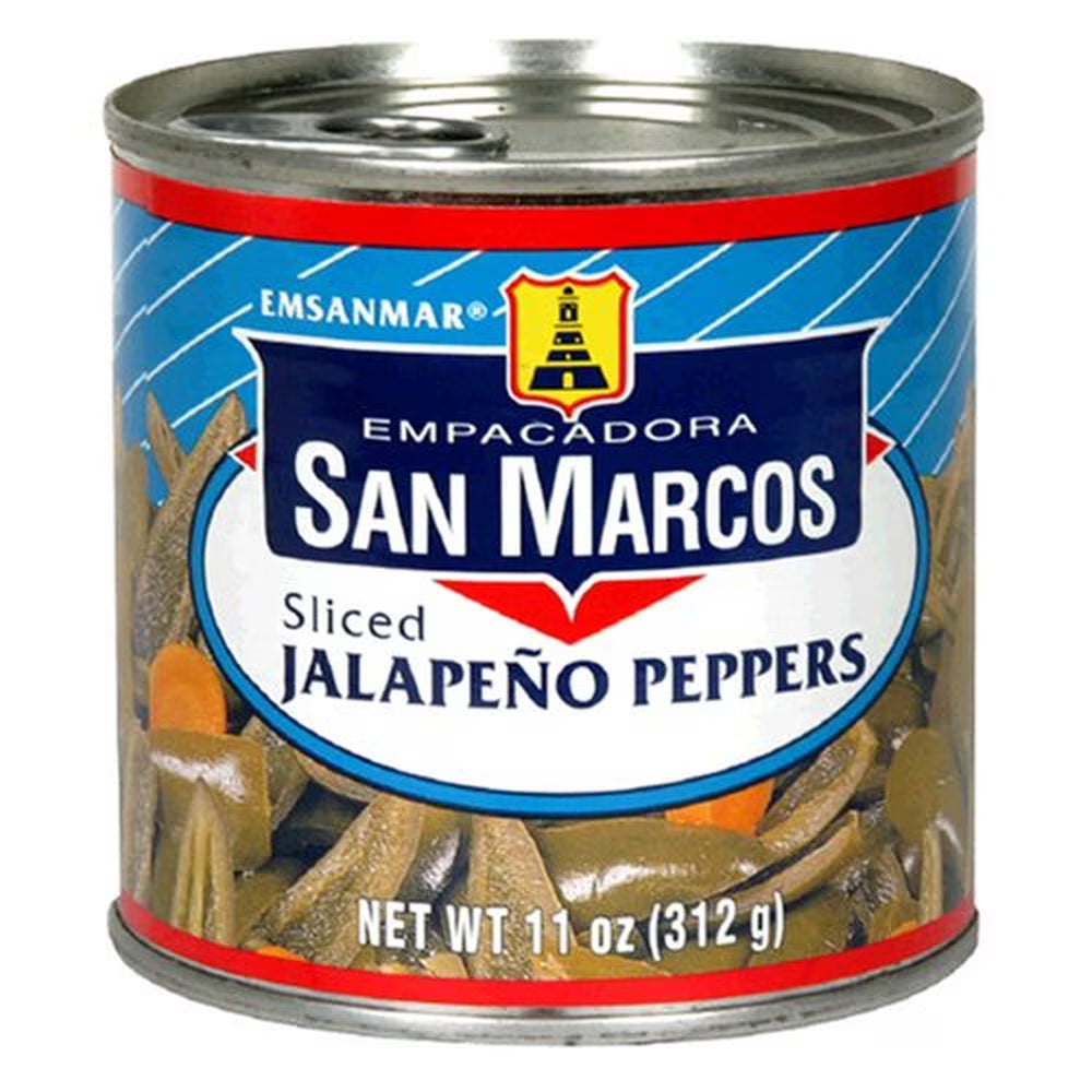 Sliced Jalapeno Peppers, 11-Ounce Can (Pack of 6) Y4214