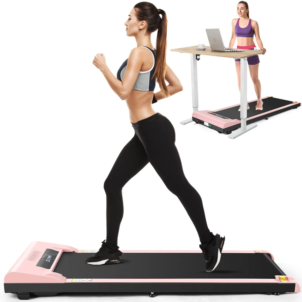 Walking Pad Treadmill 2.5HP Electric Jogging Running Machine G6773
