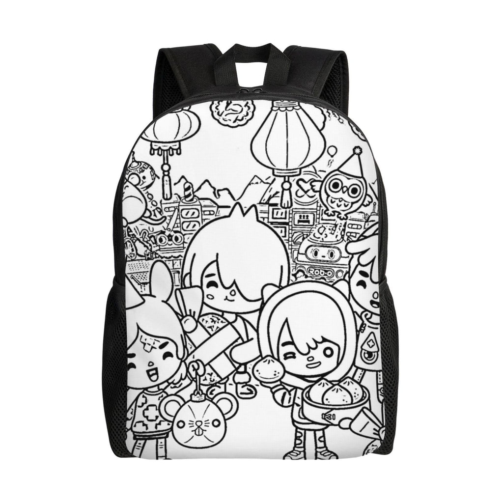 Lightweight Unisex Daypack Backpack D832850
