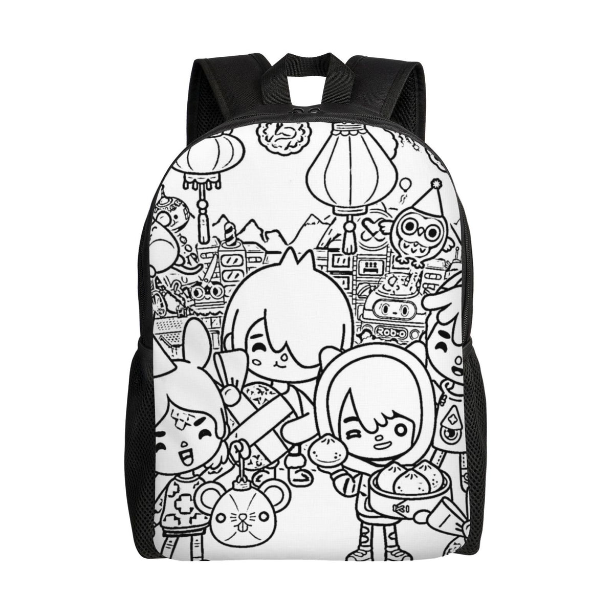 Lightweight Unisex Daypack Backpack D832850