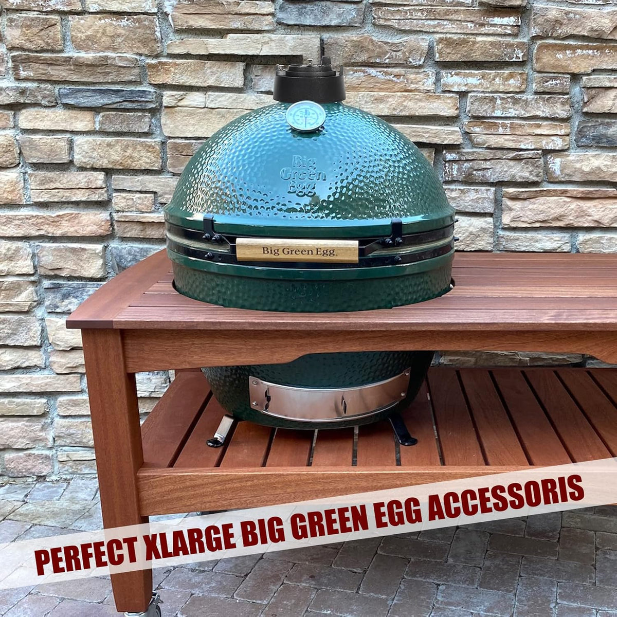 Green Egg Replacement Draft Door Screen Kit with Stainless Steel Bottom Vent G3840