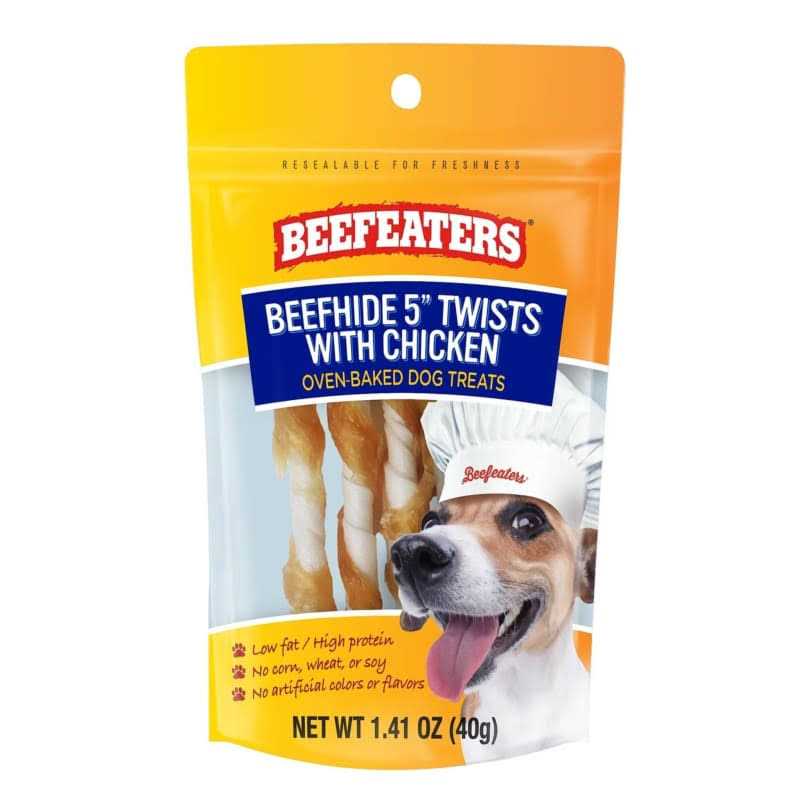 Oven Baked Beefhide Chicken Twists Dog F960