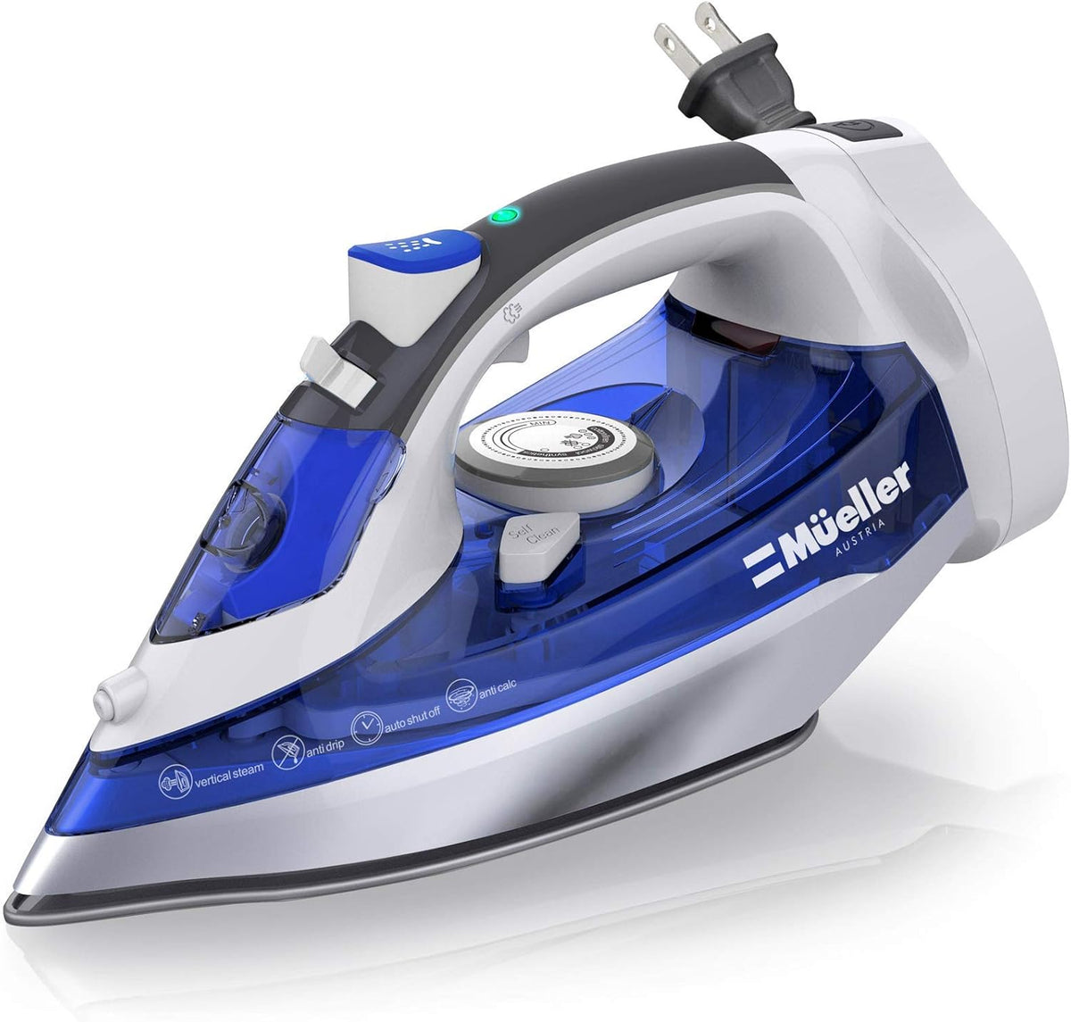 Steam Iron with Retractable Cord T5696