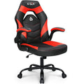 Pink Ergonomic PU Leather Computer Chair with Lumbar Support Z605